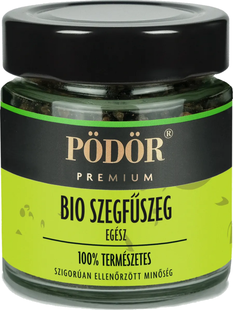 Pödör Premium bio szegfűszeg – egész, 110 g-os üveg